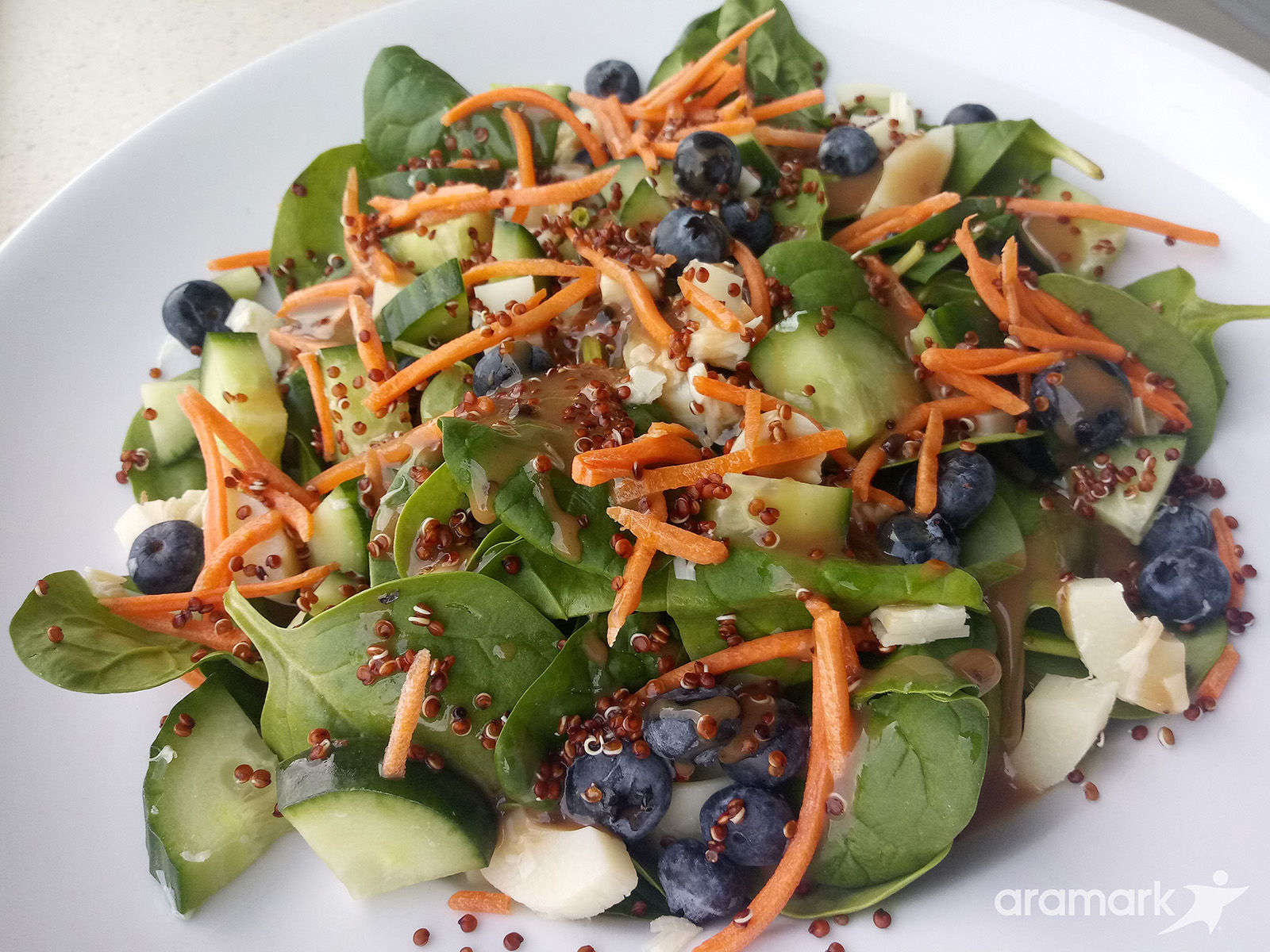 Quinoa blueberry salad